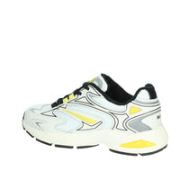 D.A.T.E. Uomo Sneakers bassa M411-SN-NX-HY Bianco/Giallo