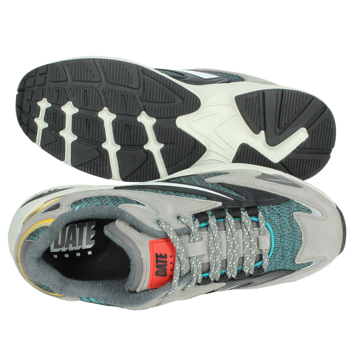 D.A.T.E. Uomo Sneakers bassa W411-SN-OD-TQ Grigio