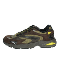 D.A.T.E. Uomo Sneakers bassa M411-SN-OD-YE Marrone