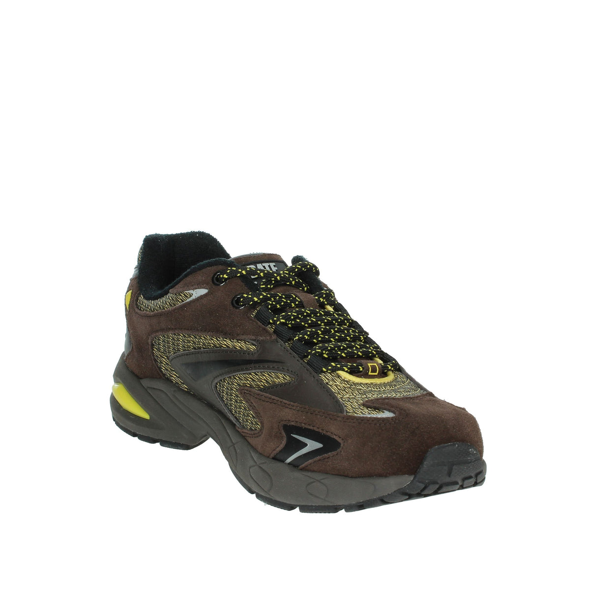 D.A.T.E. Uomo Sneakers bassa M411-SN-OD-YE Marrone