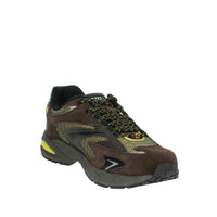 D.A.T.E. Uomo Sneakers bassa M411-SN-OD-YE Marrone