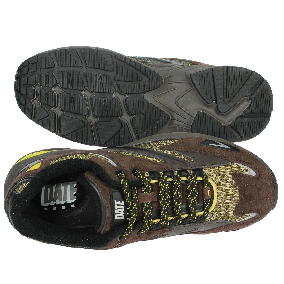 D.A.T.E. Uomo Sneakers bassa M411-SN-OD-YE Marrone