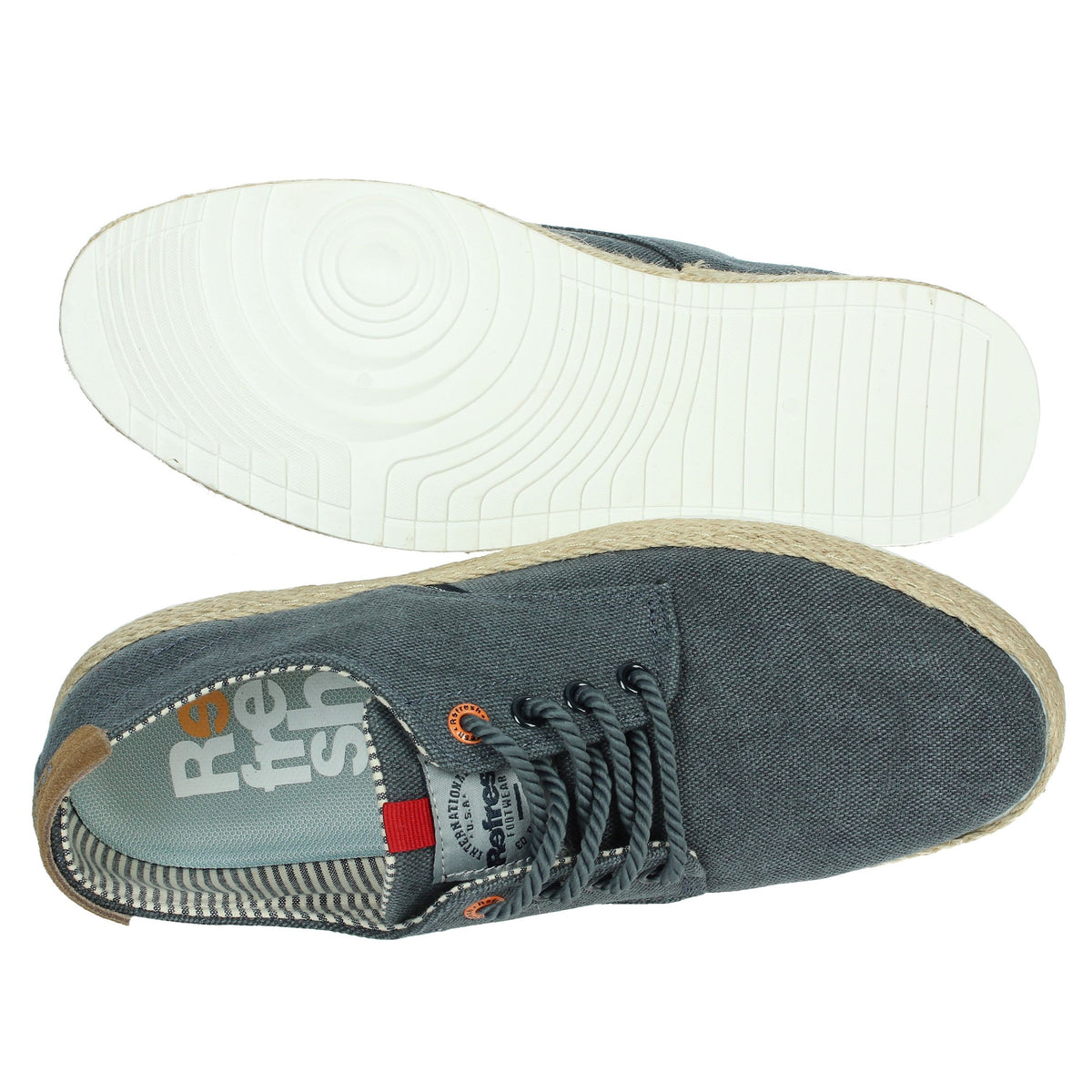 REFRESH Uomo Espadrillas 170837 Blu