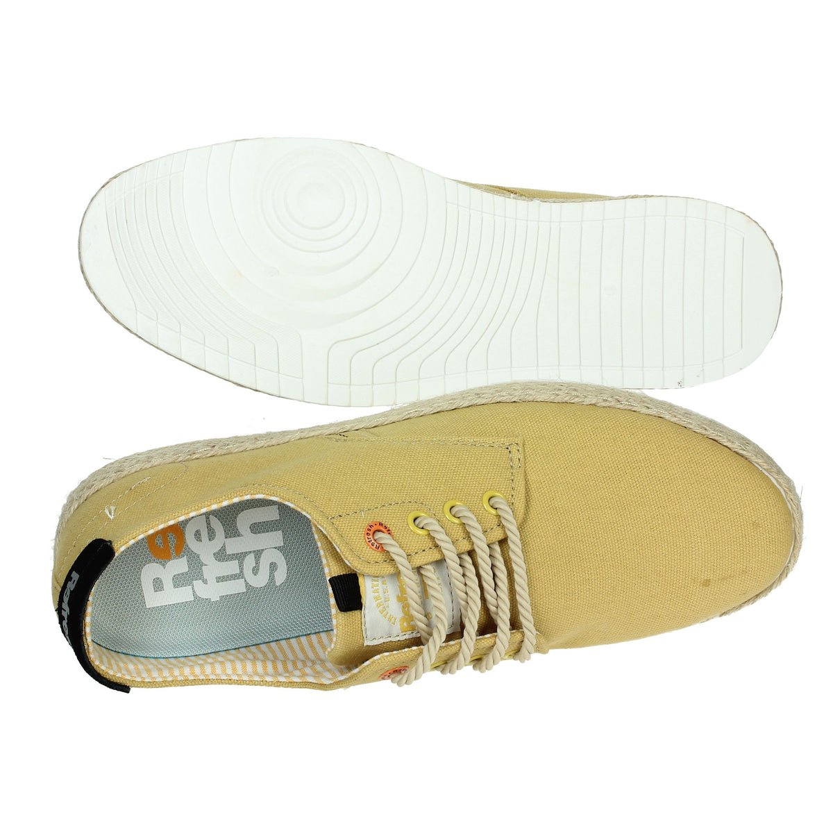 REFRESH Uomo Espadrillas 170837 Giallo