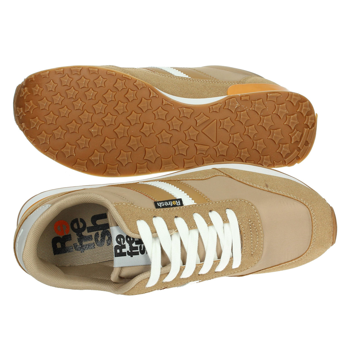 REFRESH Uomo Sneakers bassa 170823 Beige