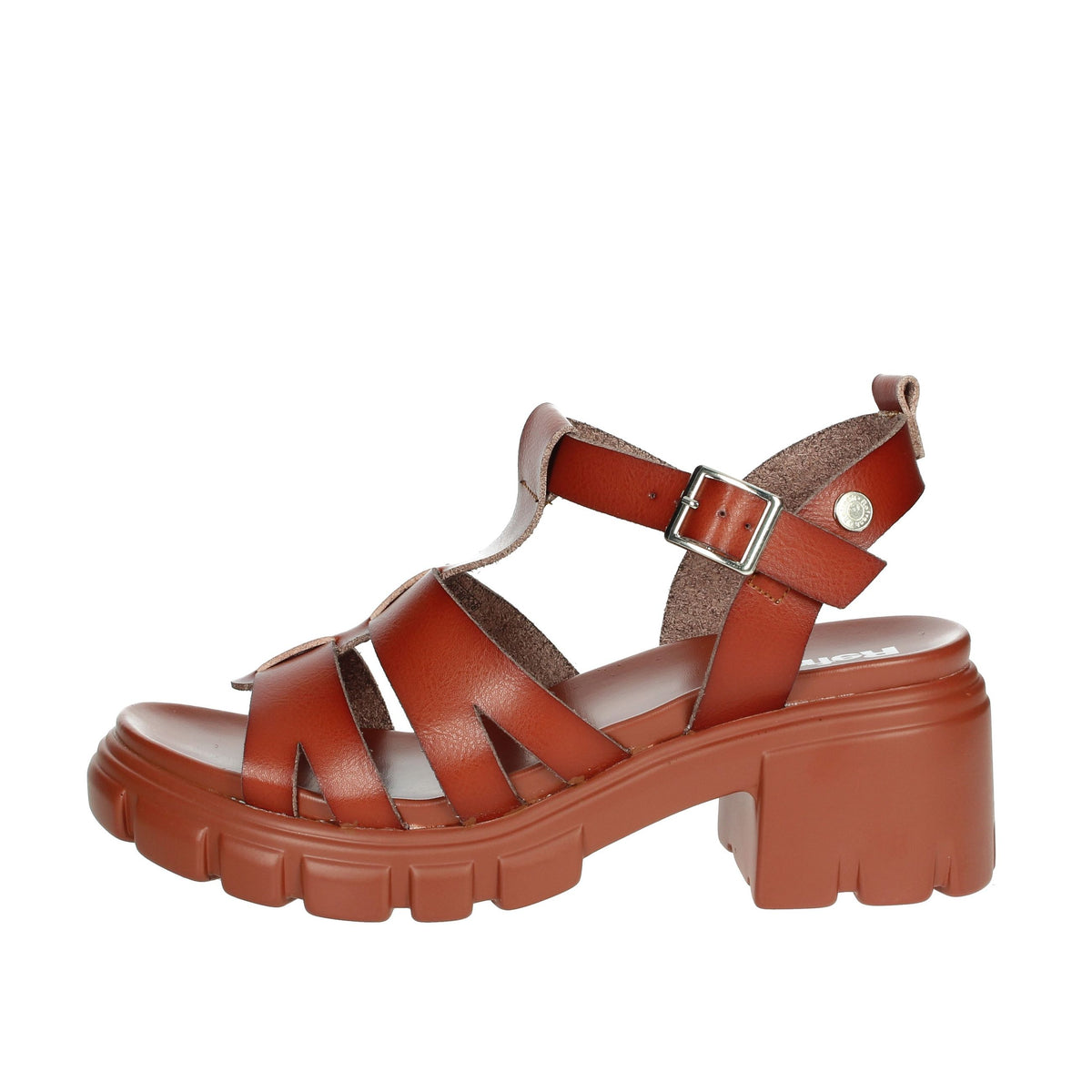 REFRESH Donna Sandali con tacco 170652 Cuoio