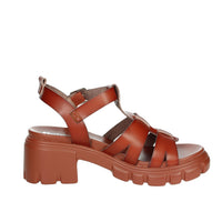 REFRESH Donna Sandali con tacco 170652 Cuoio