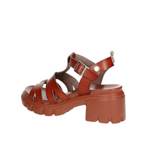 REFRESH Donna Sandali con tacco 170652 Cuoio
