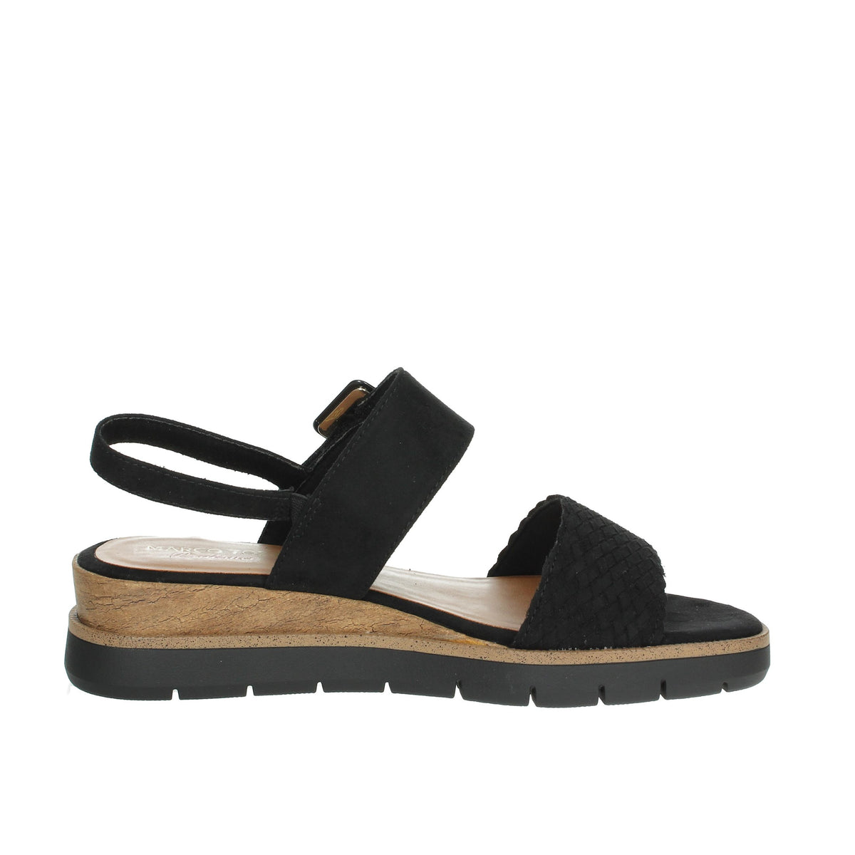 Marco Tozzi Donna Sandali con zeppa 2-28713-44 Nero
