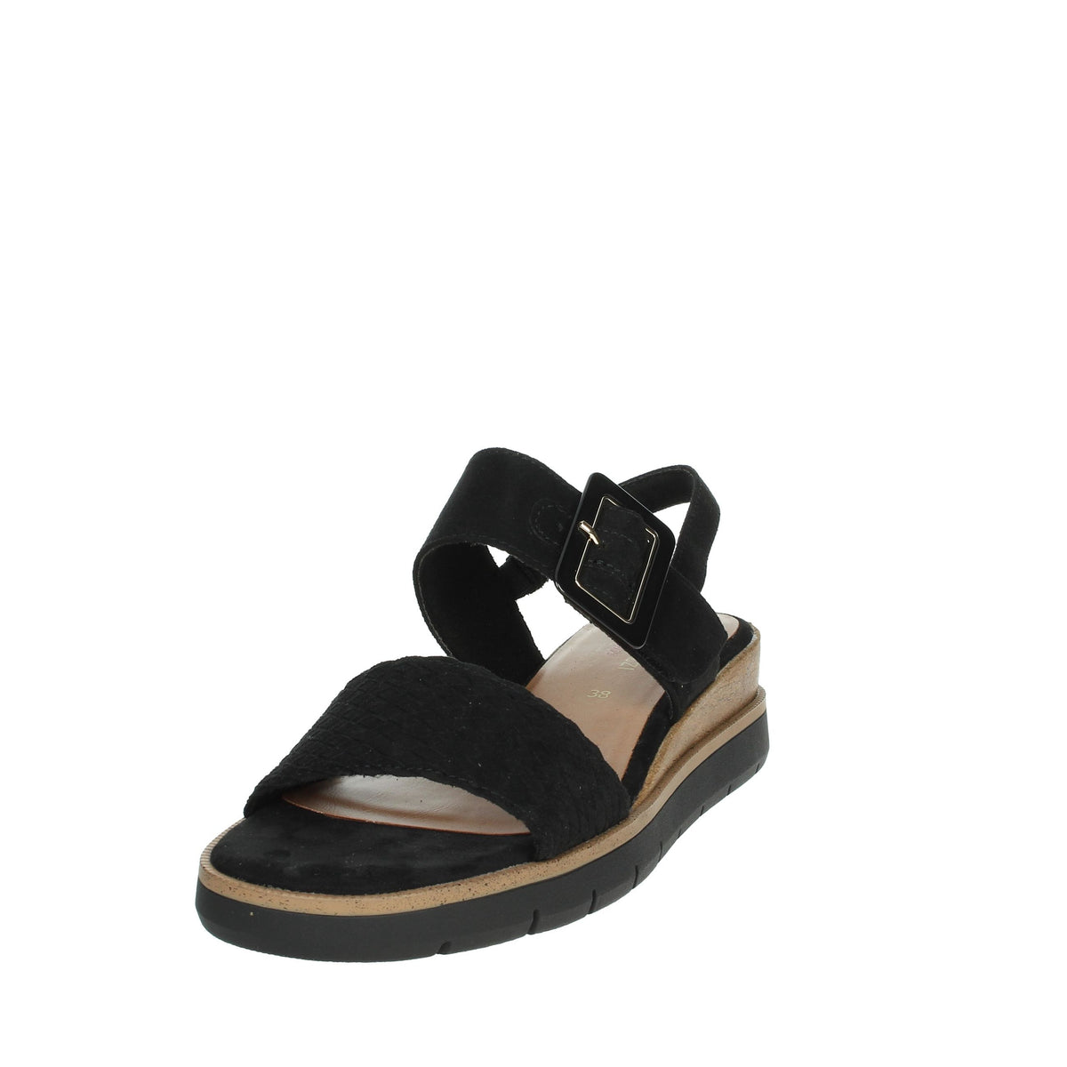 Marco Tozzi Donna Sandali con zeppa 2-28713-44 Nero