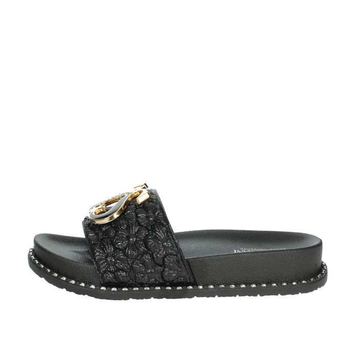 SOLO SOPRANI Donna Ciabatte basse SSW519N86 Nero
