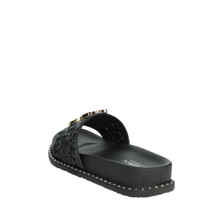 SOLO SOPRANI Donna Ciabatte basse SSW519N86 Nero