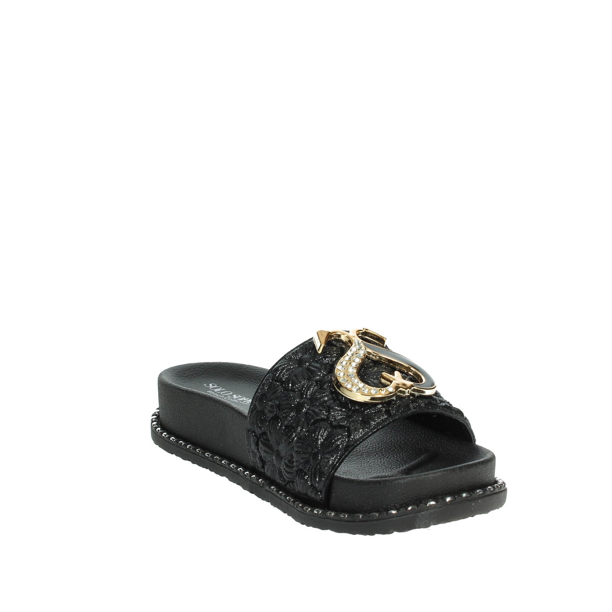 SOLO SOPRANI Donna Ciabatte basse SSW519N86 Nero