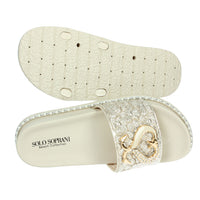 SOLO SOPRANI Donna Ciabatte basse SSW519N86 Beige
