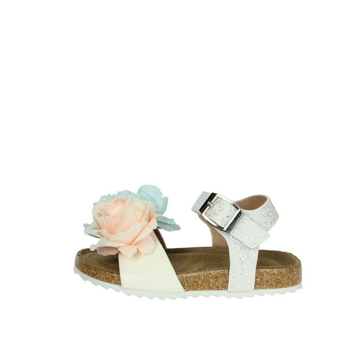 GAELLE PARIS Bambine e ragazze Sandali bassi GT0027S Bianco/Azzurro