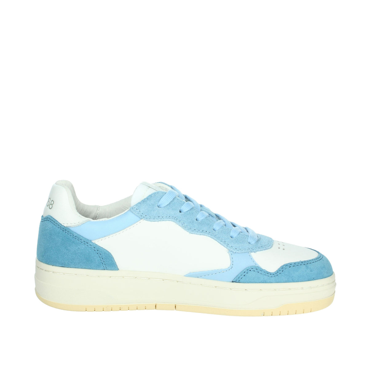 SUN68 Bambini e ragazzi Sneakers bassa Z35348T Bianco/Celeste