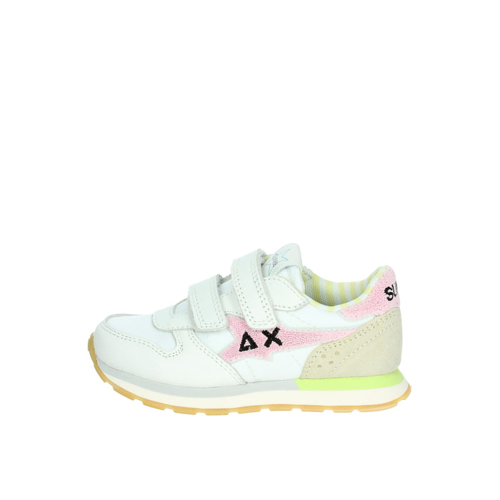 SUN68 Bambine e ragazze Sneakers bassa Z35415B Bianco/Rosa
