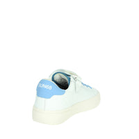 SUN68 Bambini e ragazzi Sneakers bassa Z35340K Bianco/Celeste