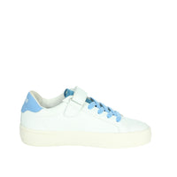 SUN68 Bambini e ragazzi Sneakers bassa Z35340K Bianco/Celeste