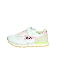 SUN68 Bambine e ragazze Sneakers bassa Z35415K Bianco/Rosa