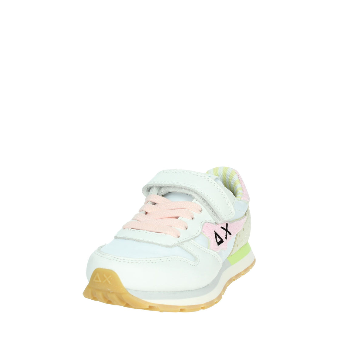 SUN68 Bambine e ragazze Sneakers bassa Z35415K Bianco/Rosa