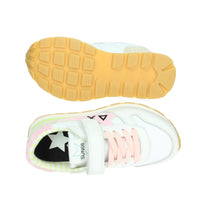 SUN68 Bambine e ragazze Sneakers bassa Z35415K Bianco/Rosa