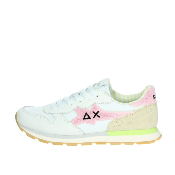 SUN68 Bambine e ragazze Sneakers bassa Z35415T Bianco/Rosa