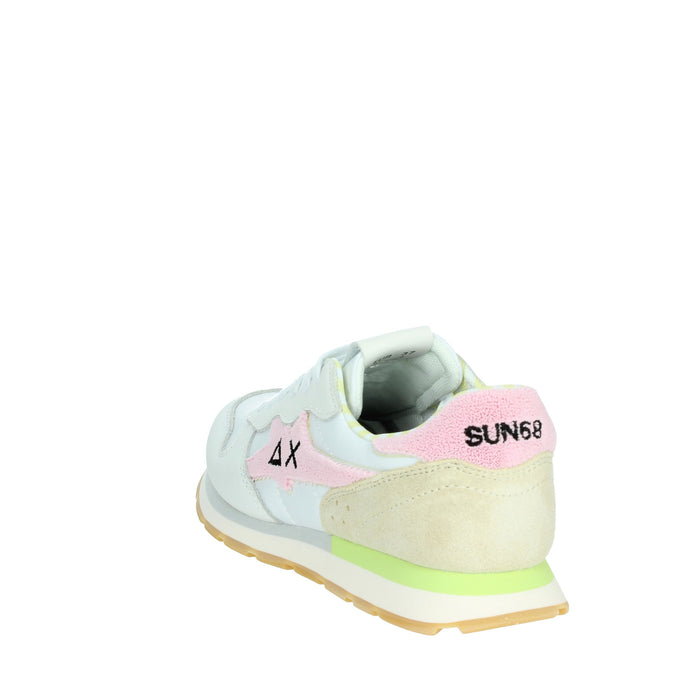 SUN68 Bambine e ragazze Sneakers bassa Z35415T Bianco/Rosa