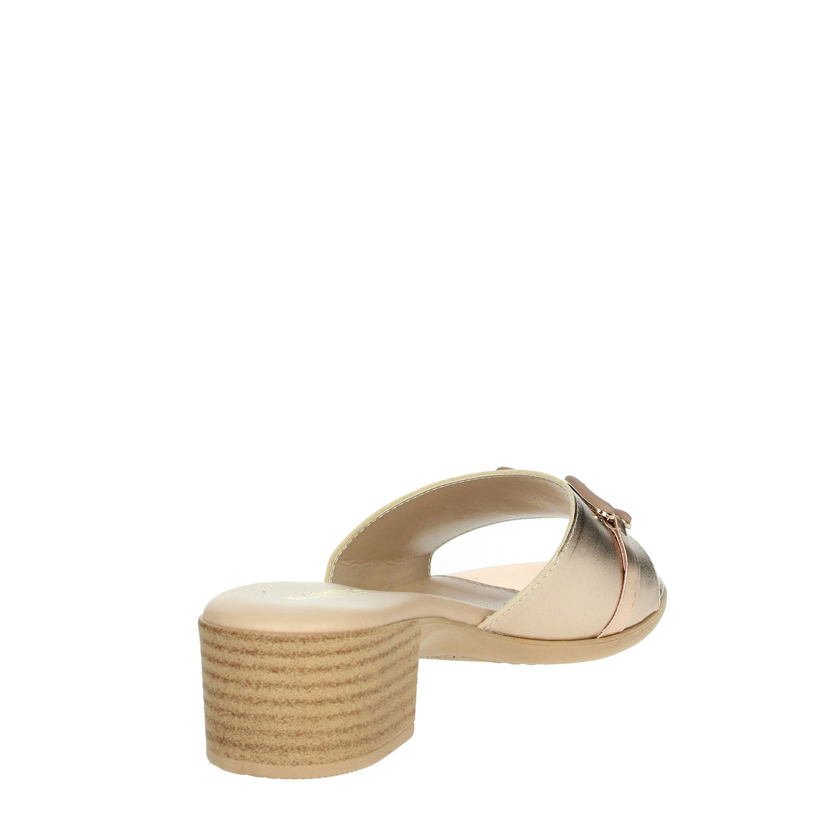 Valleverde Donna Ciabatte con tacco 63010 Rame