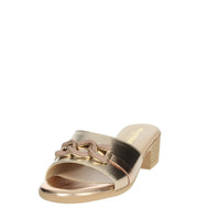 Valleverde Donna Ciabatte con tacco 63010 Rame