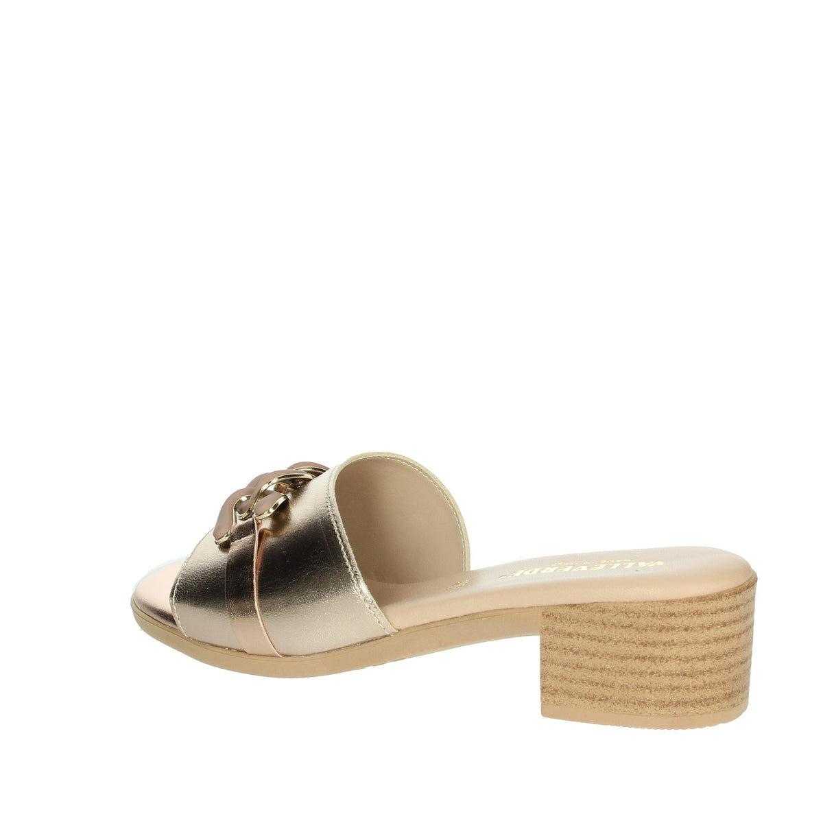 Valleverde Donna Ciabatte con tacco 63010 Rame