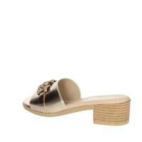 Valleverde Donna Ciabatte con tacco 63010 Rame