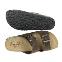 FREE LIFE Donna Ciabatte basse 1758FL Marrone