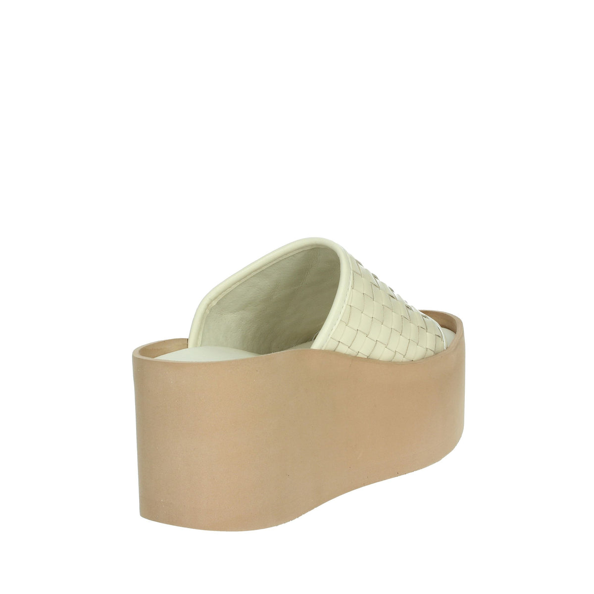 Alberto Guardiani Donna Ciabatte con zeppa AGW439500 Beige
