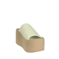 Alberto Guardiani Donna Ciabatte con zeppa AGW439500 Beige