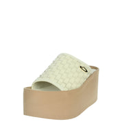 Alberto Guardiani Donna Ciabatte con zeppa AGW439500 Beige