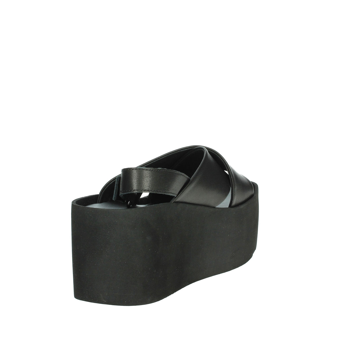 Alberto Guardiani Donna Sandali con zeppa AGW439703 Nero