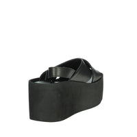 Alberto Guardiani Donna Sandali con zeppa AGW439703 Nero