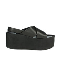 Alberto Guardiani Donna Sandali con zeppa AGW439703 Nero