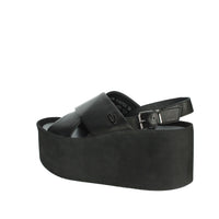 Alberto Guardiani Donna Sandali con zeppa AGW439703 Nero
