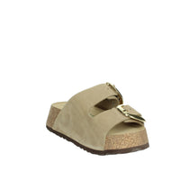 BIONATURA Donna Ciabatte con zeppa A21THESIH-I-NBSB Beige