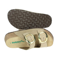 BIONATURA Donna Ciabatte con zeppa A21THESIH-I-NBSB Beige