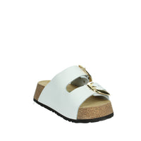 BIONATURA Donna Ciabatte con zeppa A21THESIH-I-BYBC Bianco