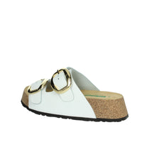 BIONATURA Donna Ciabatte con zeppa A21THESIH-I-BYBC Bianco