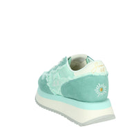 SUN68 Donna Sneakers bassa Z35216 Verde Acqua