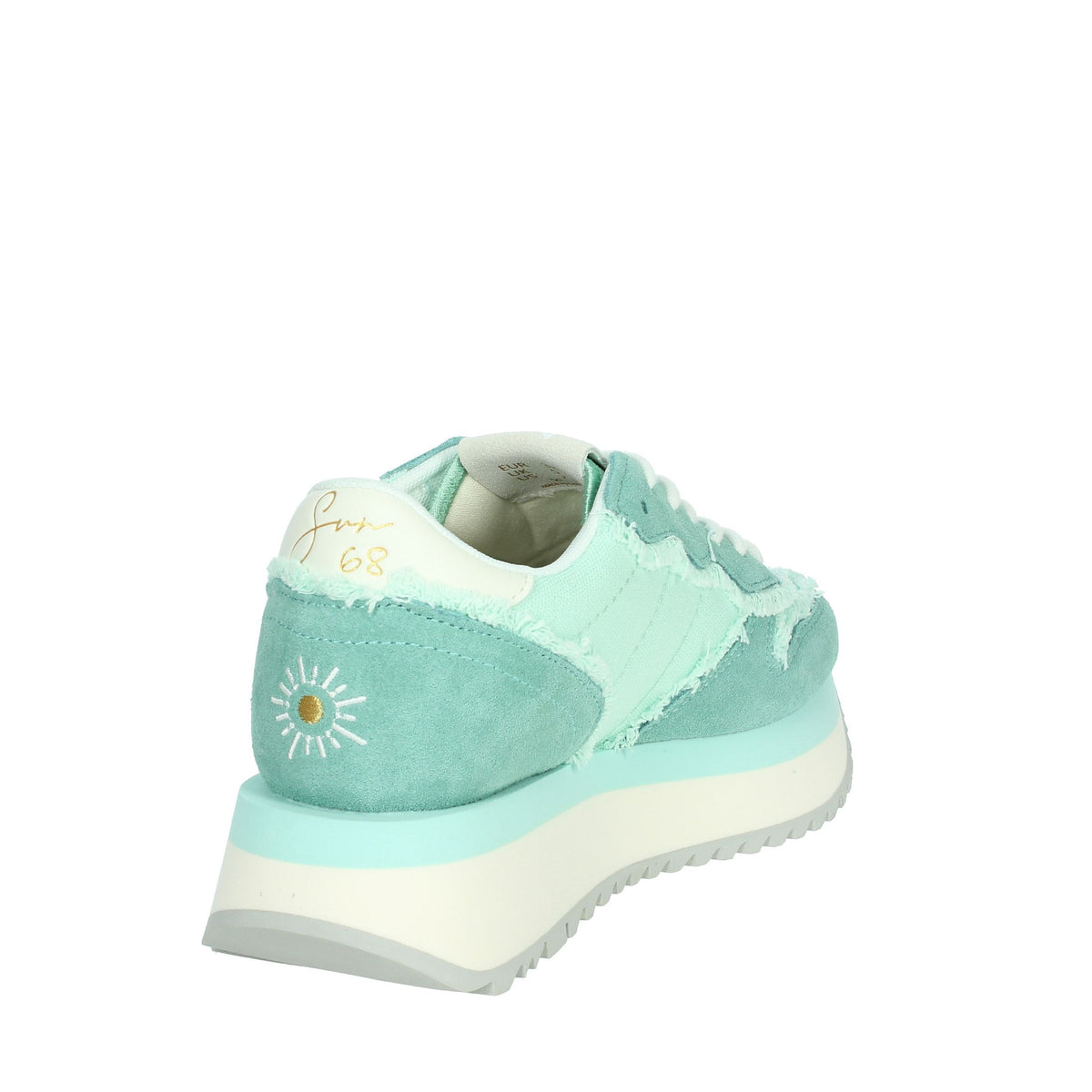 SUN68 Donna Sneakers bassa Z35216 Verde Acqua