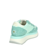 SUN68 Donna Sneakers bassa Z35216 Verde Acqua