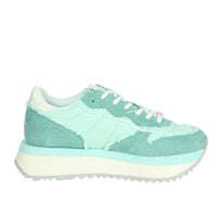 SUN68 Donna Sneakers bassa Z35216 Verde Acqua
