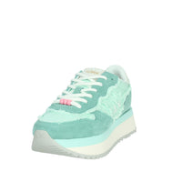 SUN68 Donna Sneakers bassa Z35216 Verde Acqua