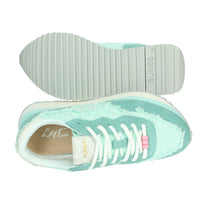 SUN68 Donna Sneakers bassa Z35216 Verde Acqua
